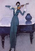 kees van dongen Ibe violin player oil painting reproduction